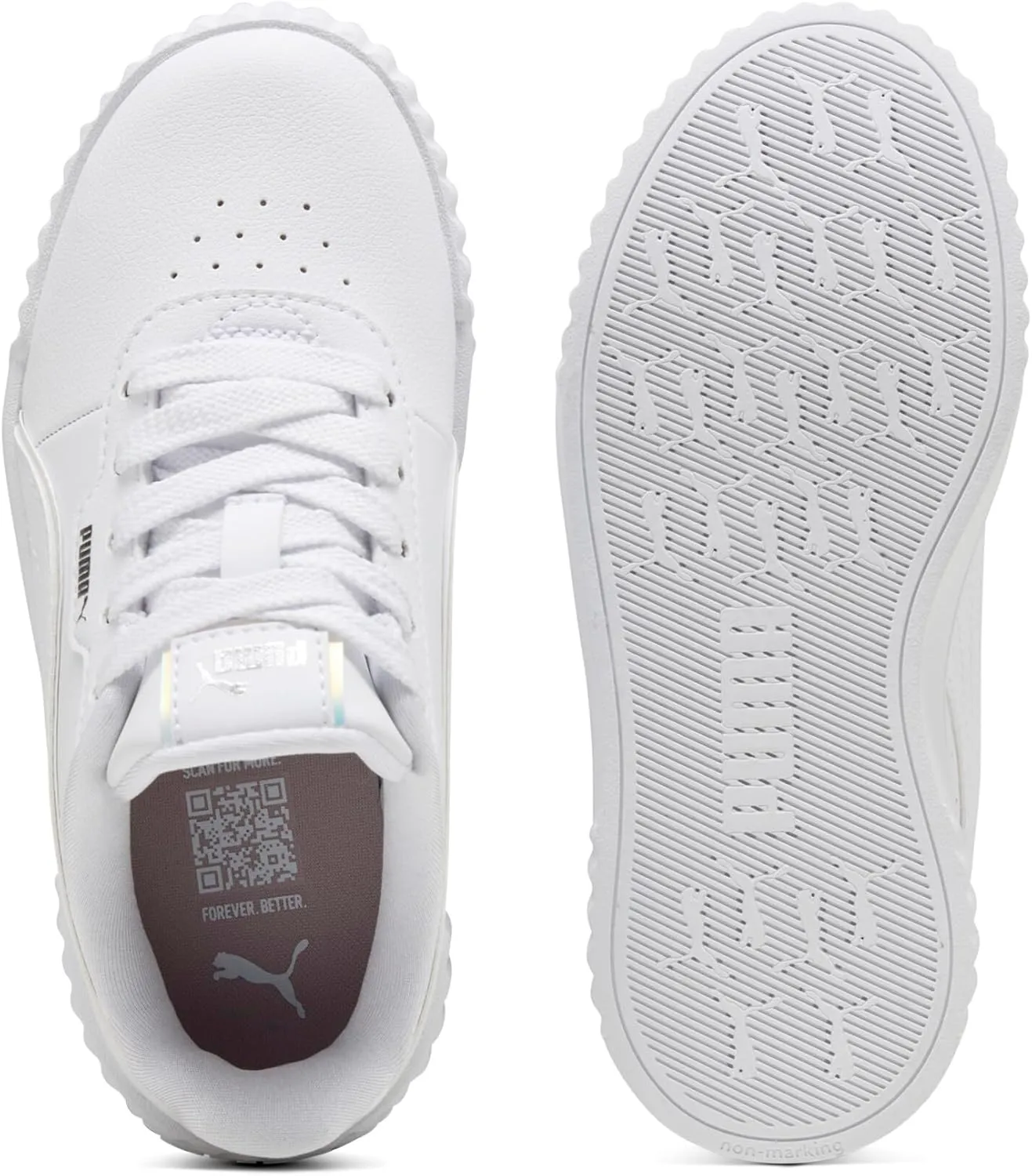 PUMA Unisex-Child Carina 2.0 Animal Sneaker