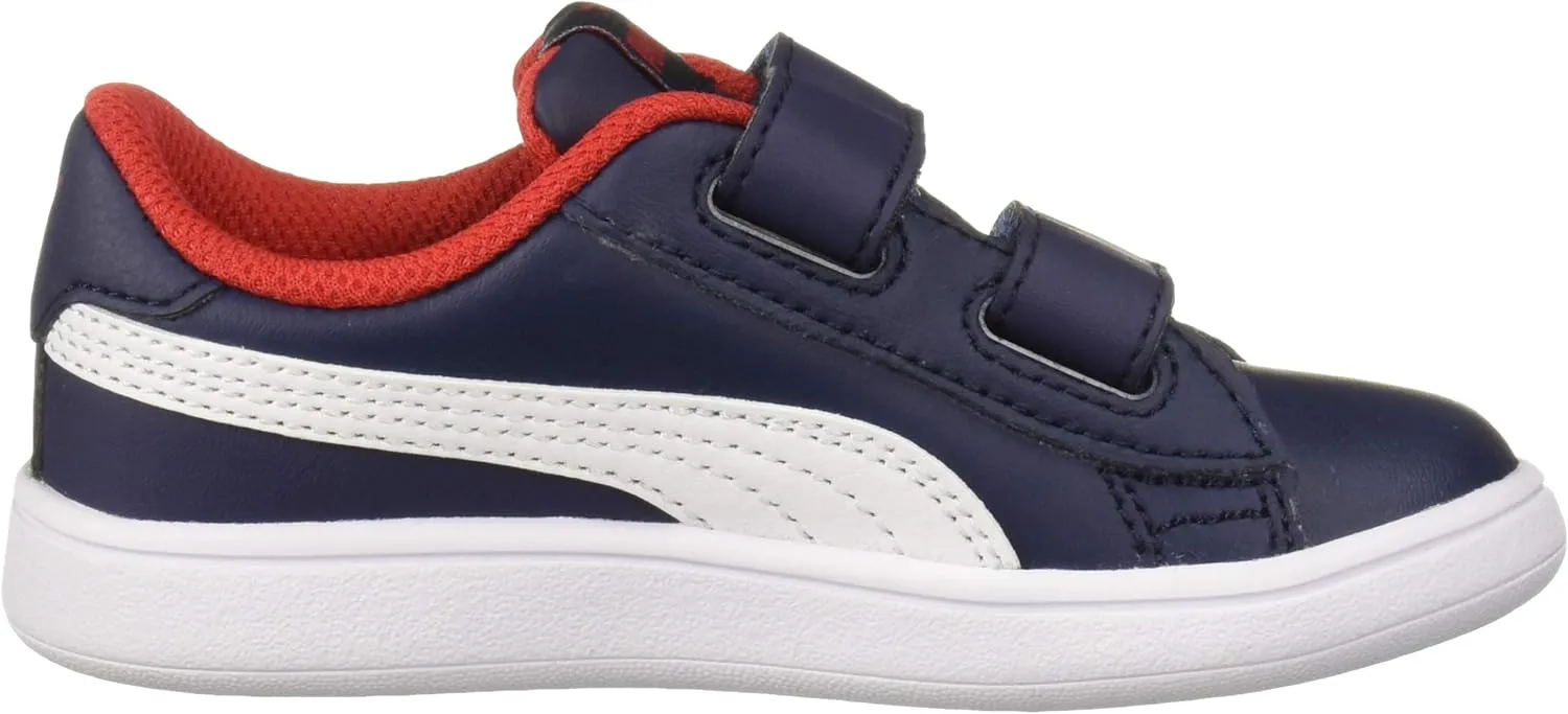 PUMA Unisex-Child Smash 2 Hook and Loop Sneaker