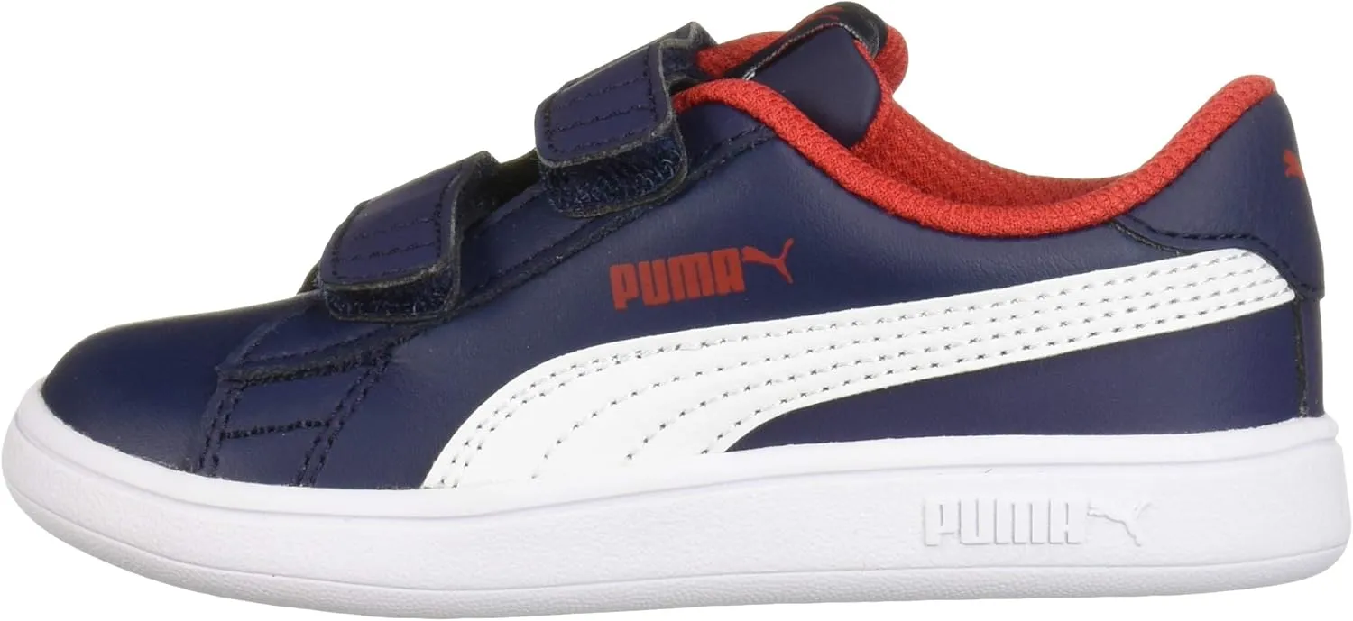 PUMA Unisex-Child Smash 2 Hook and Loop Sneaker