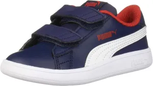 PUMA Unisex-Child Smash 2 Hook and Loop Sneaker
