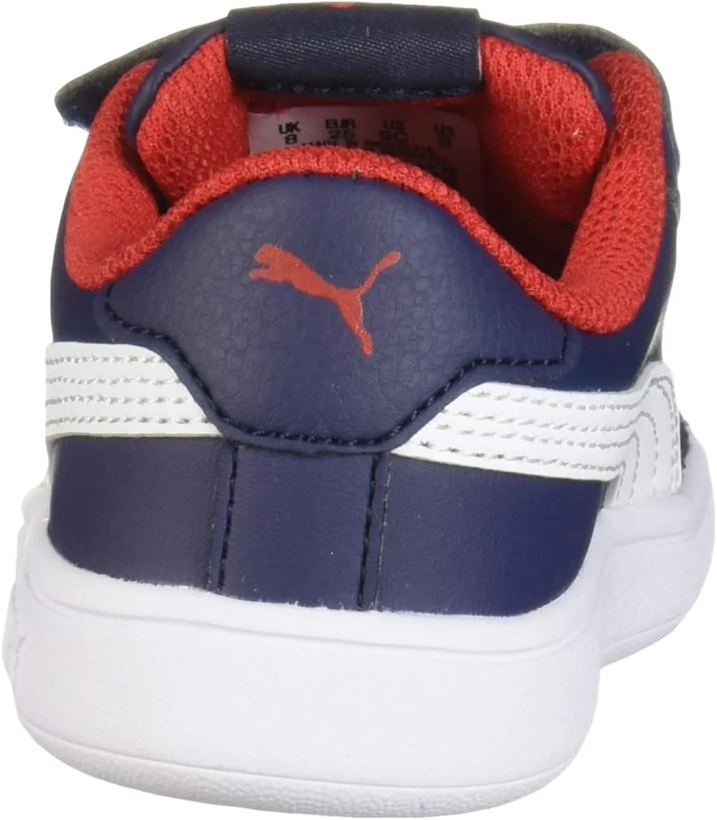PUMA Unisex-Child Smash 2 Hook and Loop Sneaker