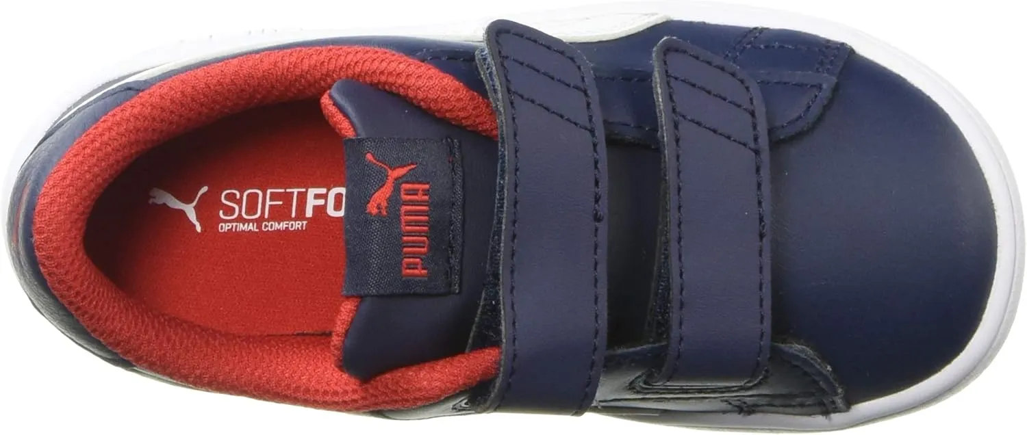 PUMA Unisex-Child Smash 2 Hook and Loop Sneaker