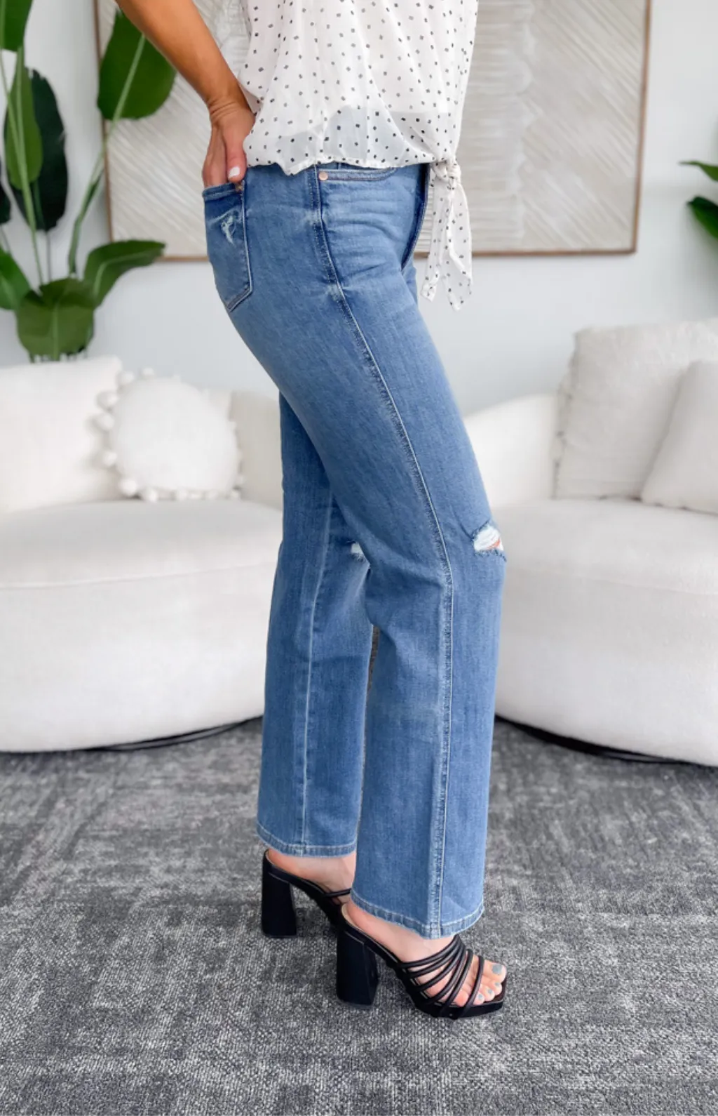 Quinn High Rise Judy Blue Denim