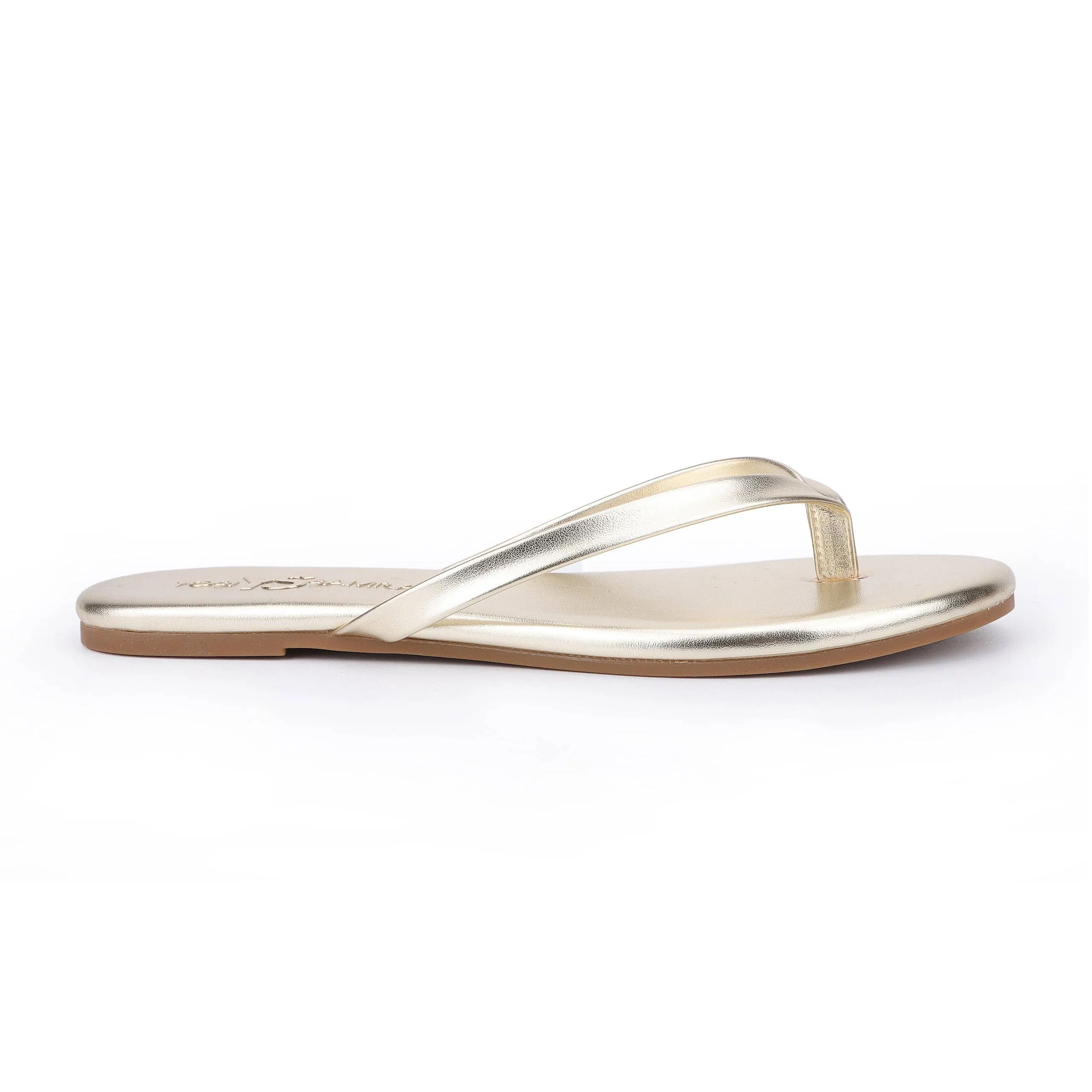 Rivington Flip Flop Gold Metallic
