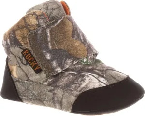 Rocky Unisex-Baby RKS0276 Crib Shoe, Realtree Xtra Camouflage, 12.M M US Infant