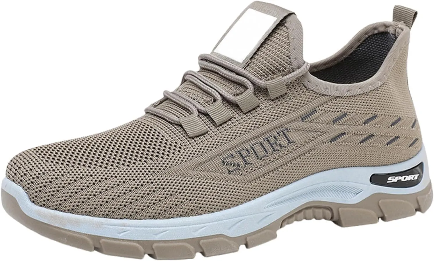 Running Shoes for Women Men Slip On Mesh Lightweight Breathable Trainers Casual Shoes Gym Tennis Athletic Mesh Sneakers Comfortable Soft Sole Workout Shoe Non Slip Sneaker