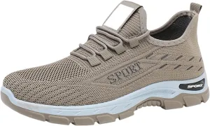 Running Shoes for Women Men Slip On Mesh Lightweight Breathable Trainers Casual Shoes Gym Tennis Athletic Mesh Sneakers Comfortable Soft Sole Workout Shoe Non Slip Sneaker