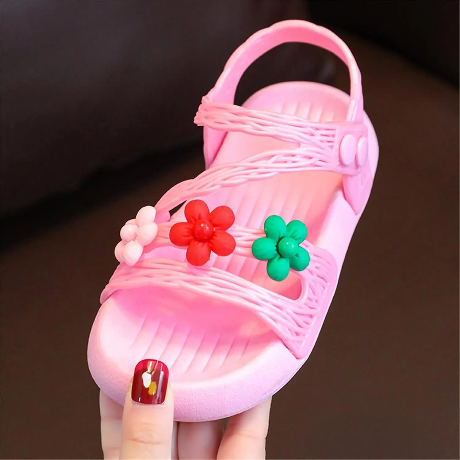 Shoes for 1 Year Old Girl Sole Soft Comfortable Fashion Princess Shoes Large Medium and Small Children Girls Water Shoe