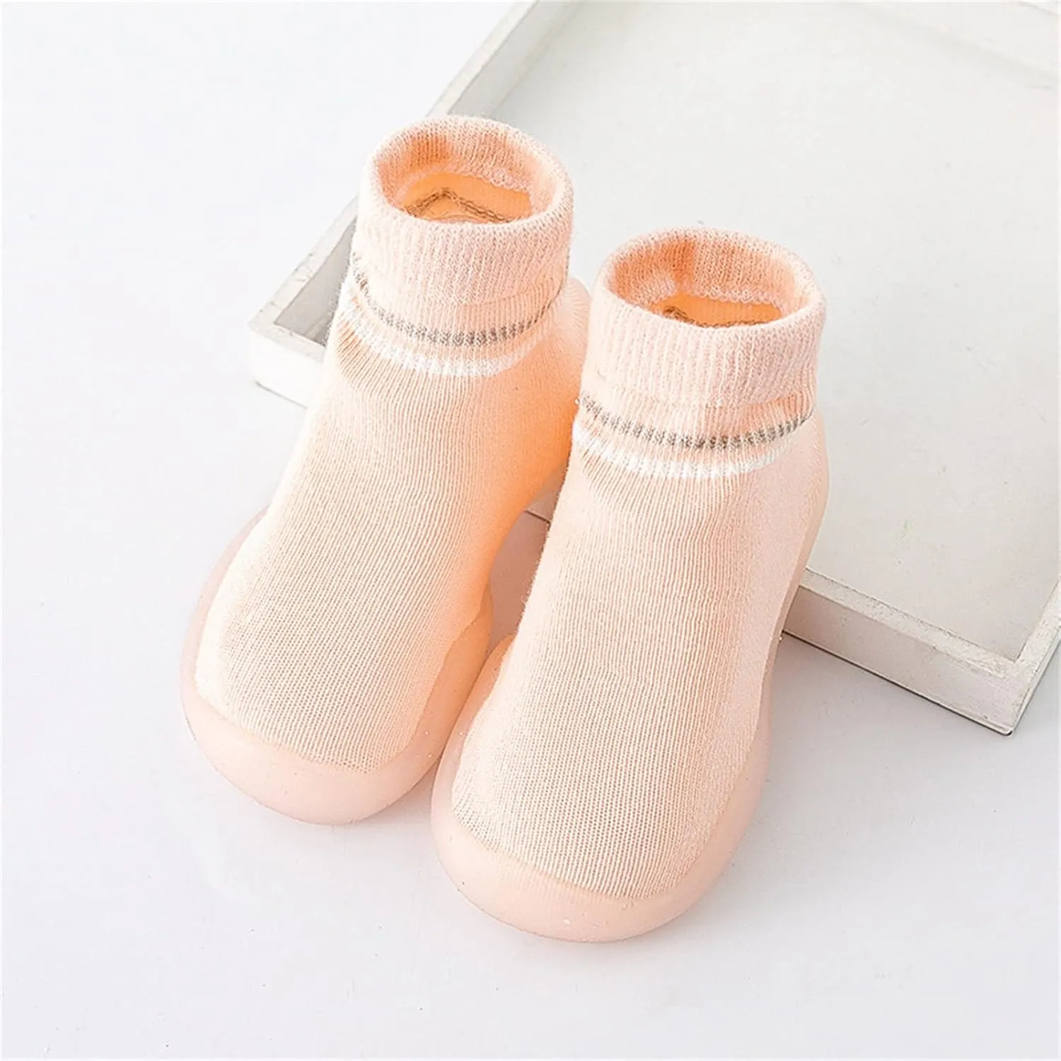 Shoes for Boys, 0-3 Years Newborn Baby Boys Girls Sock Shoes Solid First Walking Shoes Prewalker Sneaker