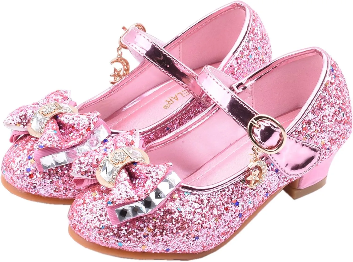 Shoes for Kids Princess Baby Kids Crystal Infant Bling Bowknot Single Sandals Pearl Shoes Girls Baby Shoes Gifts