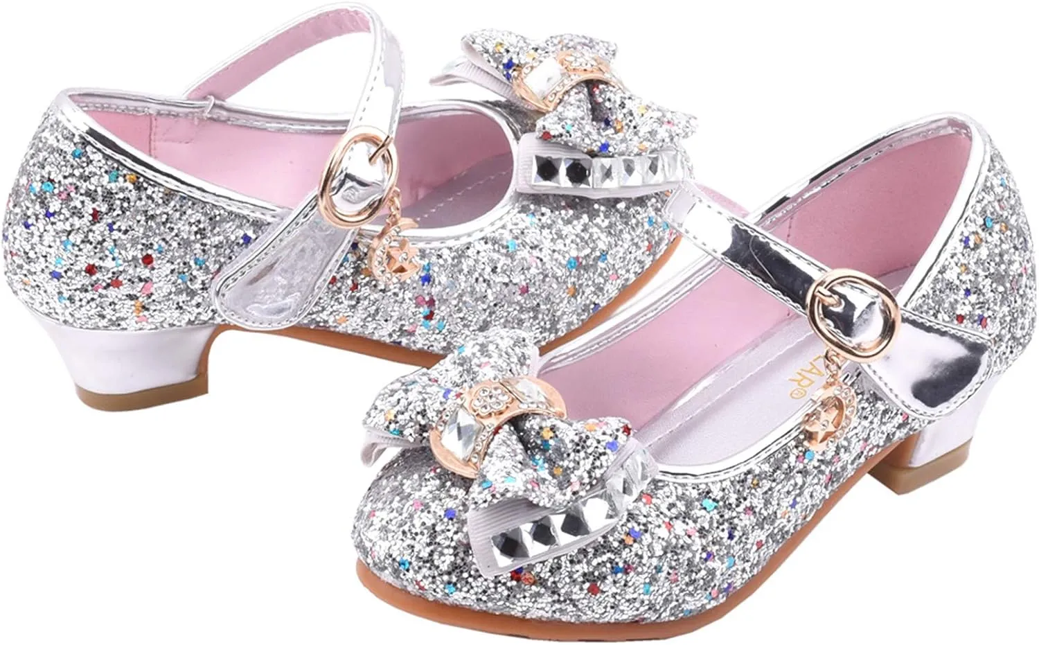 Shoes for Kids Princess Baby Kids Crystal Infant Bling Bowknot Single Sandals Pearl Shoes Girls Baby Shoes Gifts