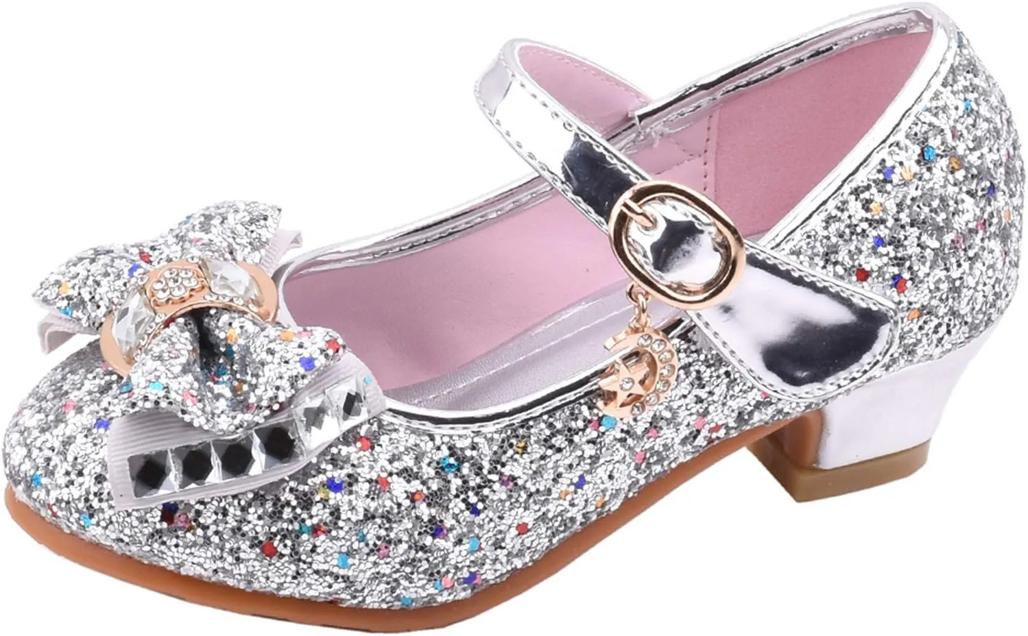 Shoes for Kids Princess Baby Kids Crystal Infant Bling Bowknot Single Sandals Pearl Shoes Girls Baby Shoes Gifts