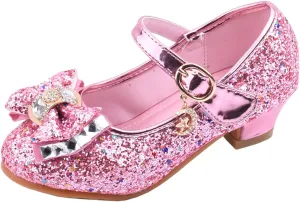 Shoes for Kids Princess Baby Kids Crystal Infant Bling Bowknot Single Sandals Pearl Shoes Girls Baby Shoes Gifts