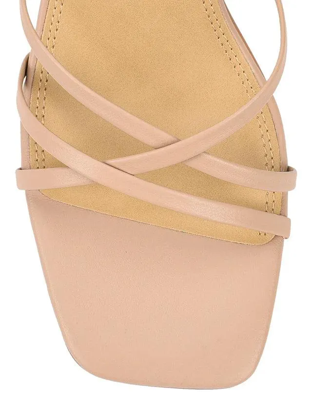 SIREN STRAUS BLOCK HEEL SANDALS