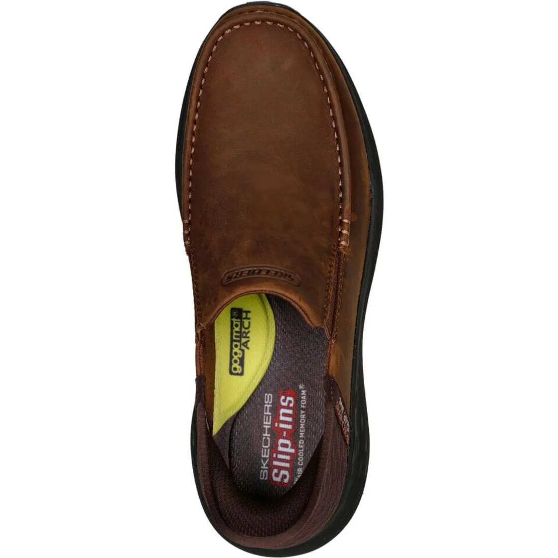 SKECHERS SLIP-INS RELAXED FIT: PARSON-OSWIN MEN'S MEDIUM AND XWIDE