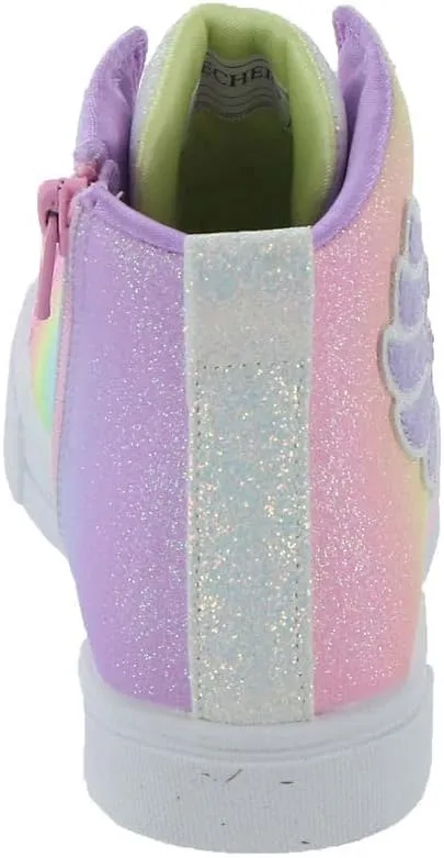 Skechers Unisex-Child Toes Twinkle Sparks-Wing Charm Sneaker