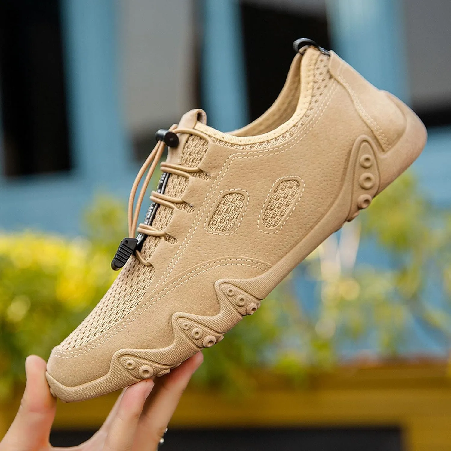 Soft Mesh Breathable Fashion Casual Men Bottom Lace Up Shoes Sport Men's Chukka Sneaker Boots Shoes