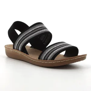 Soft Style by Hush Puppies Tomaya Strap Sandals - Black