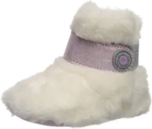 Stride Rite Baby Girls SR Cozy Carmen Fashion Boot, Lavender, 4 Infant