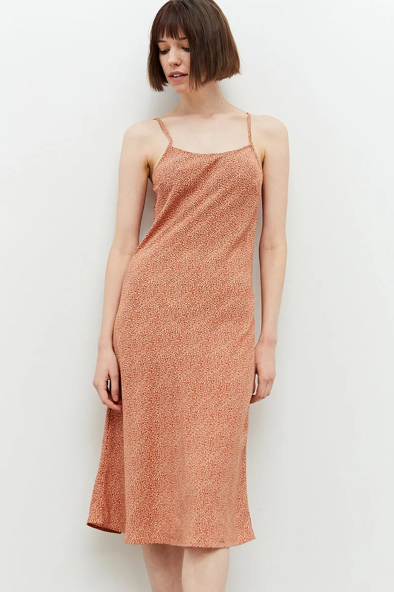 The Ditsy Leopard Slip Dress