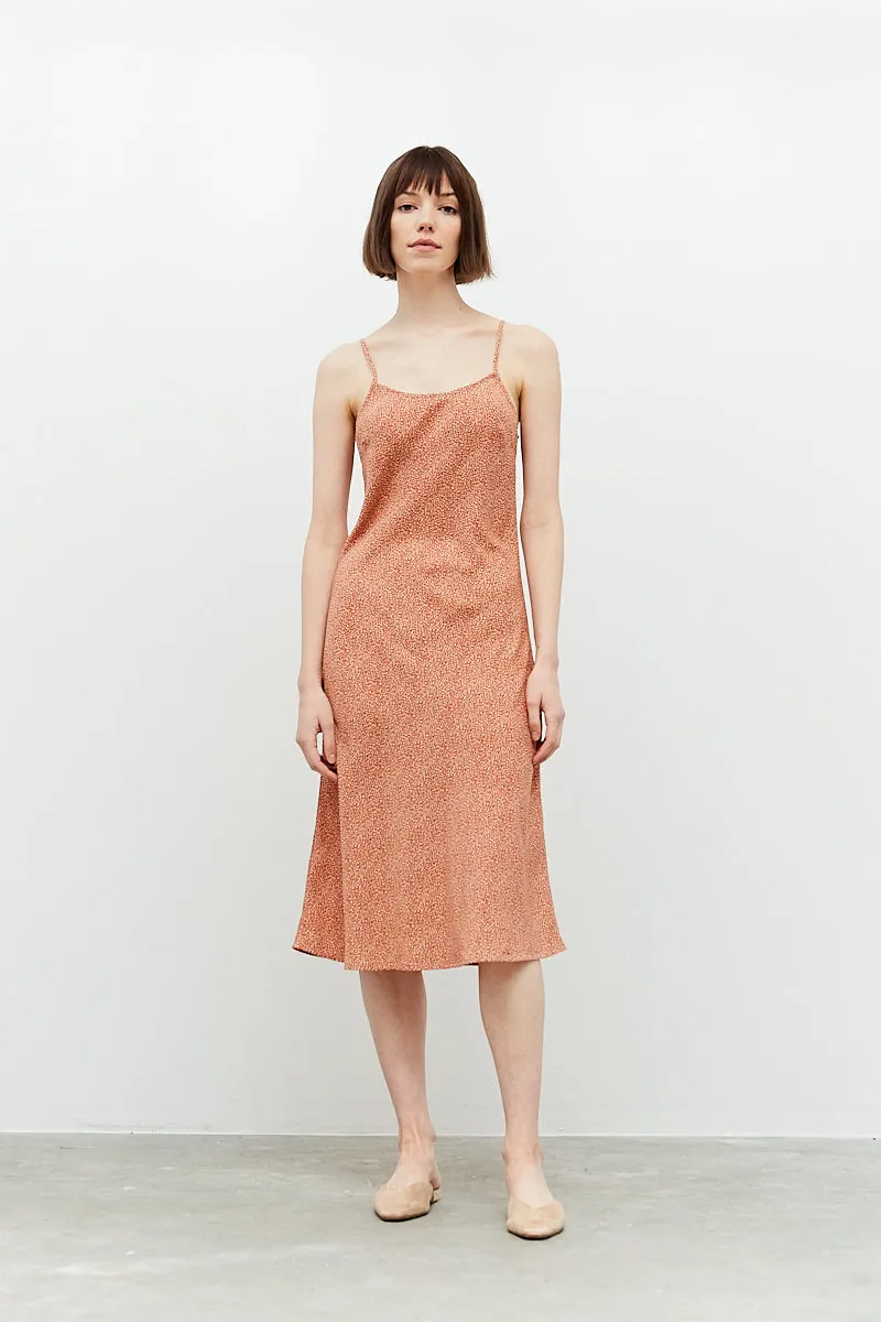 The Ditsy Leopard Slip Dress