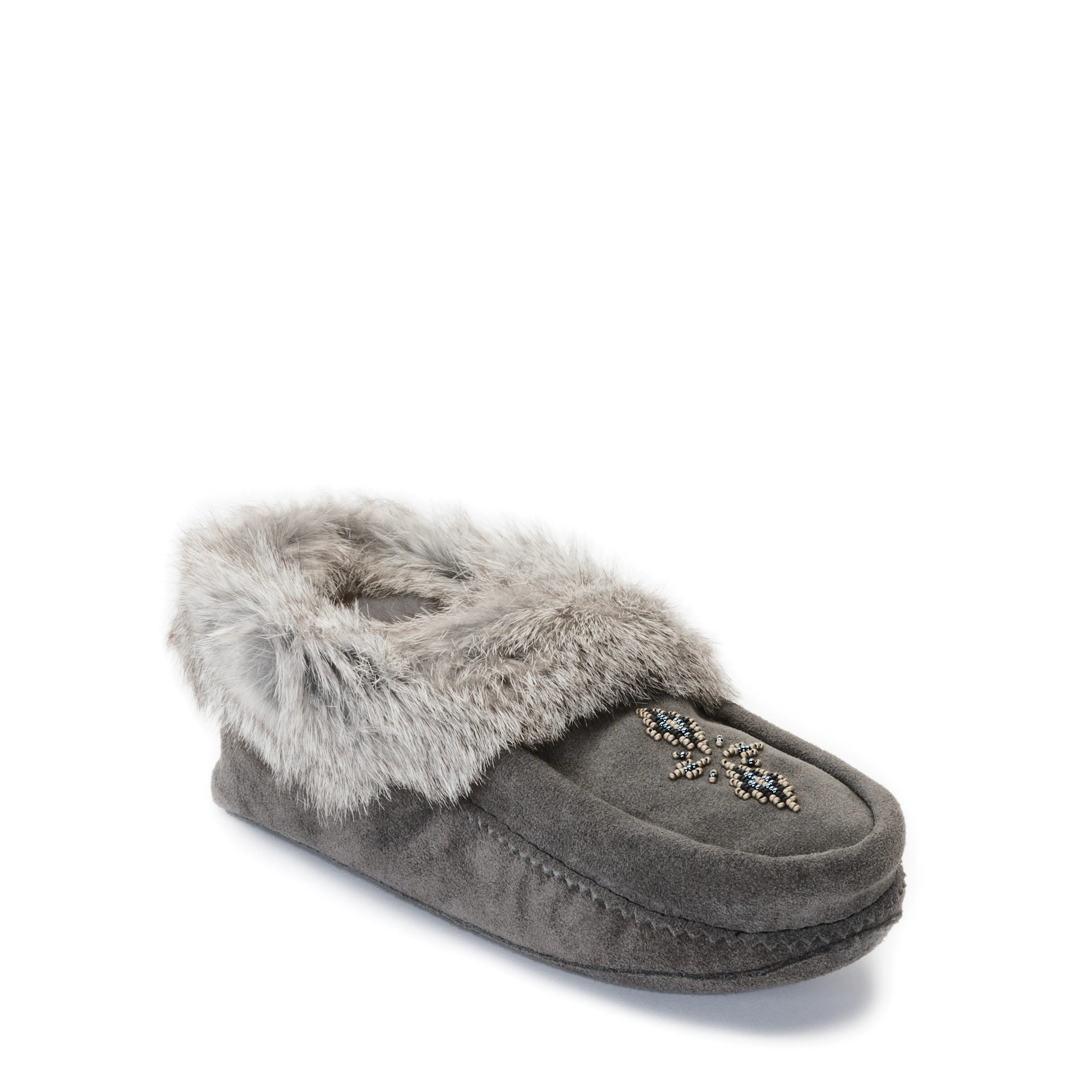 Tipi Moccasins - Charcoal