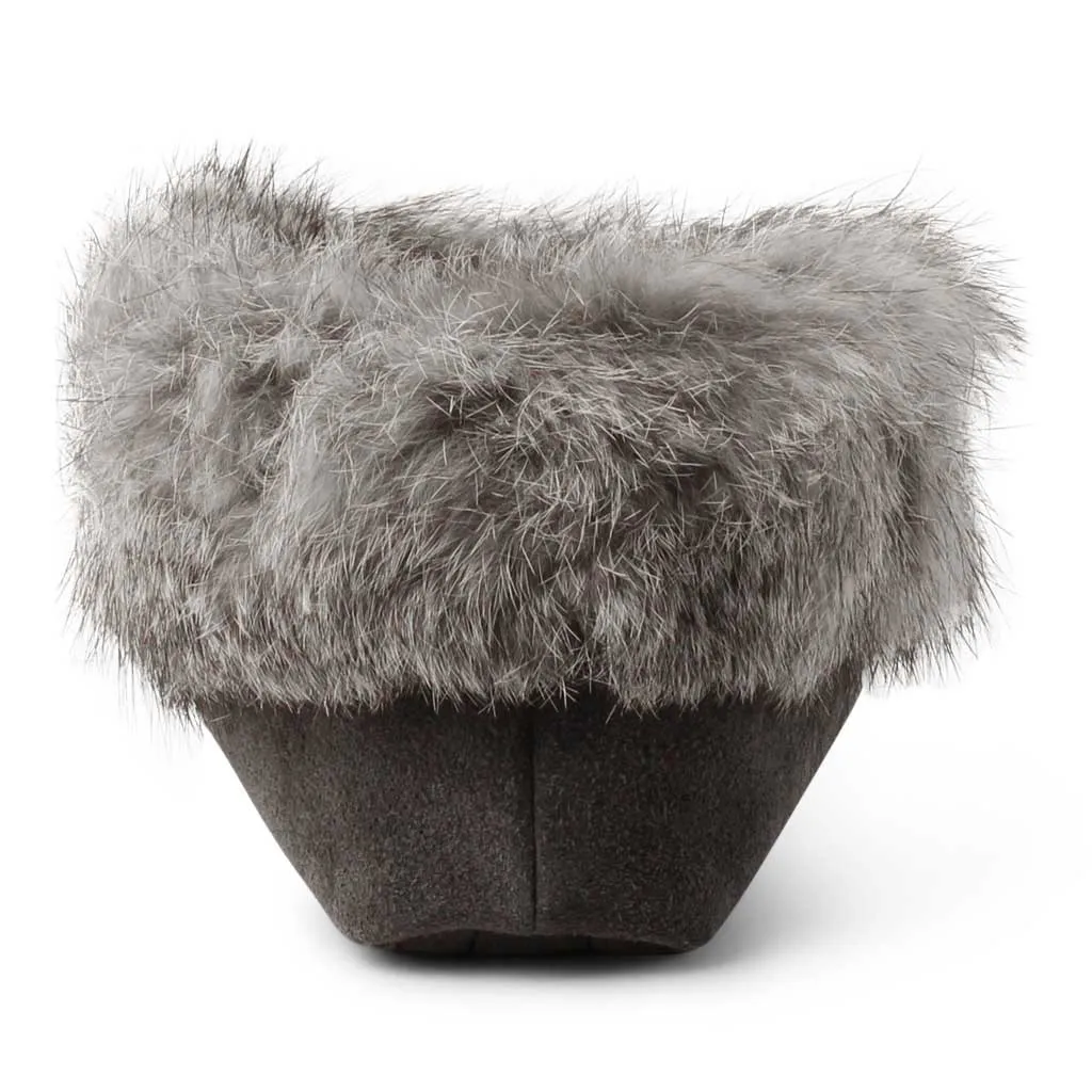 Tipi Moccasins - Charcoal