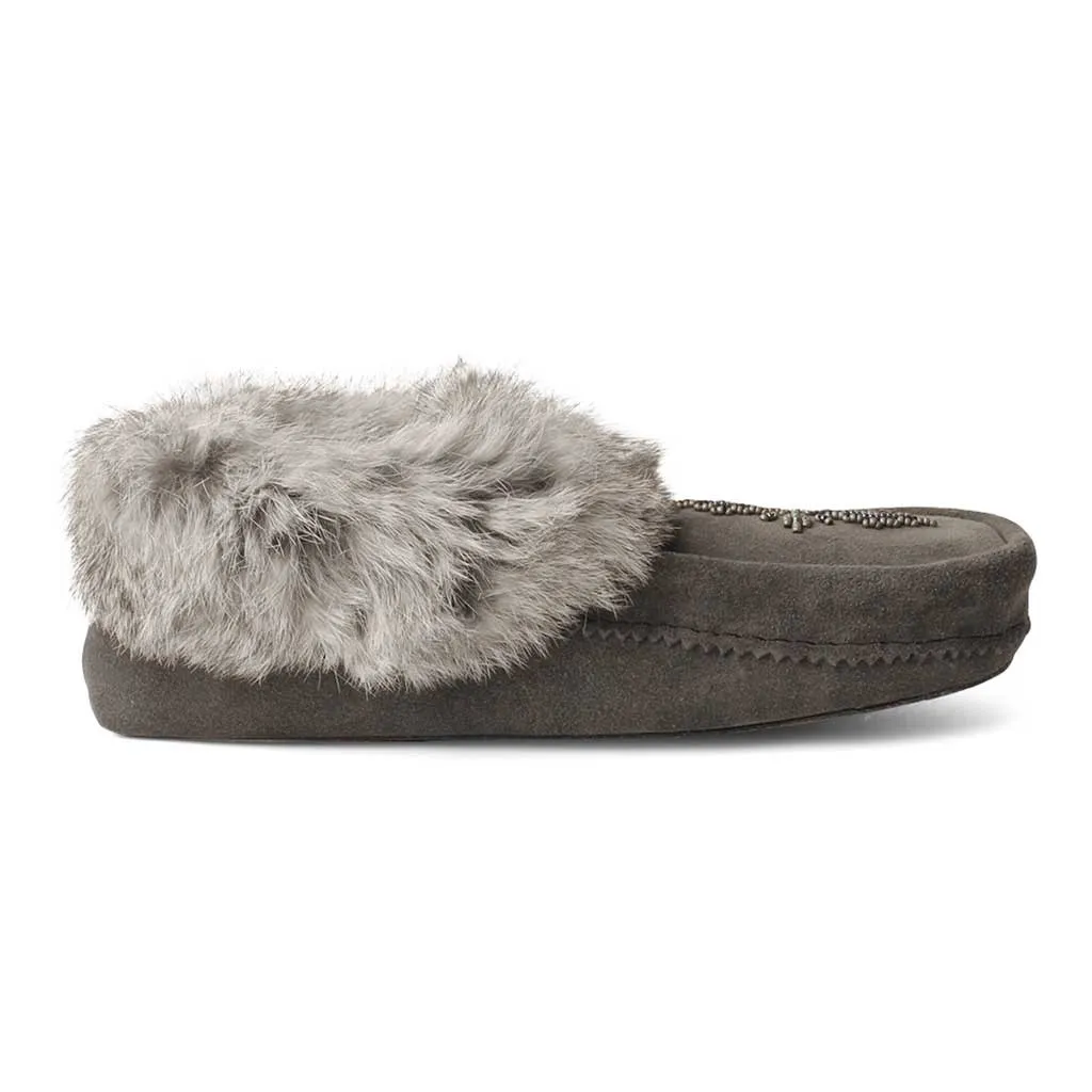Tipi Moccasins - Charcoal