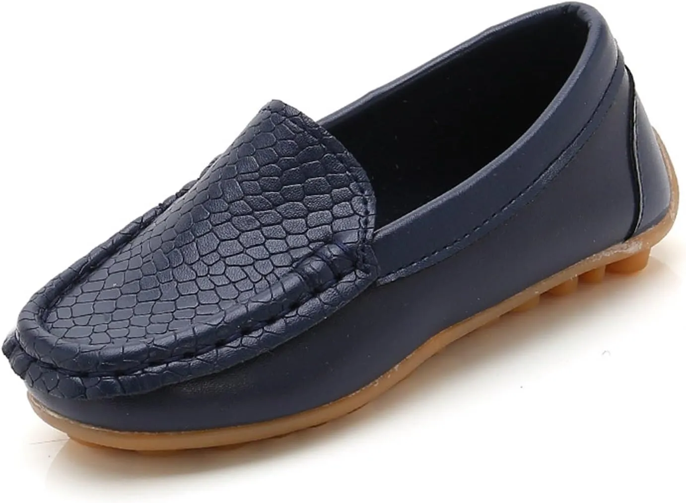 Toddler Boys Girls Loafers Soft Slip On Oxford Dress Flats Kids Casual Boat Shoes School Uniform Moccasin Walking