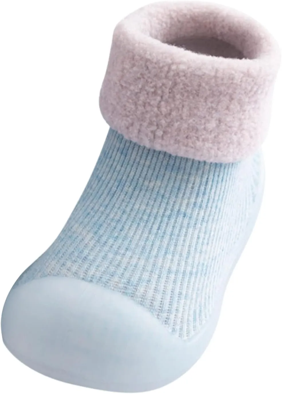 Toddler Boys Slippers Size 5 Kids Toddler Baby Boys Girls Solid Warm Knit Soft Sole Boy Slippers Size 3 Youth