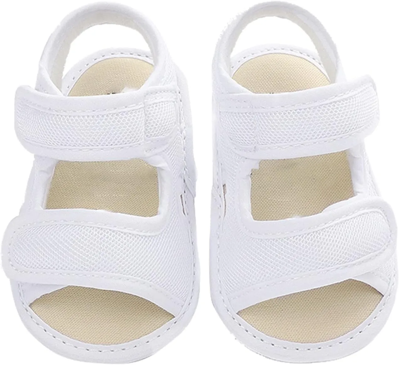 Toddler Infant Mesh Prewalker Sandals Open Toe Lightweight Breathable First Walking Shoes for Baby Girls Boys