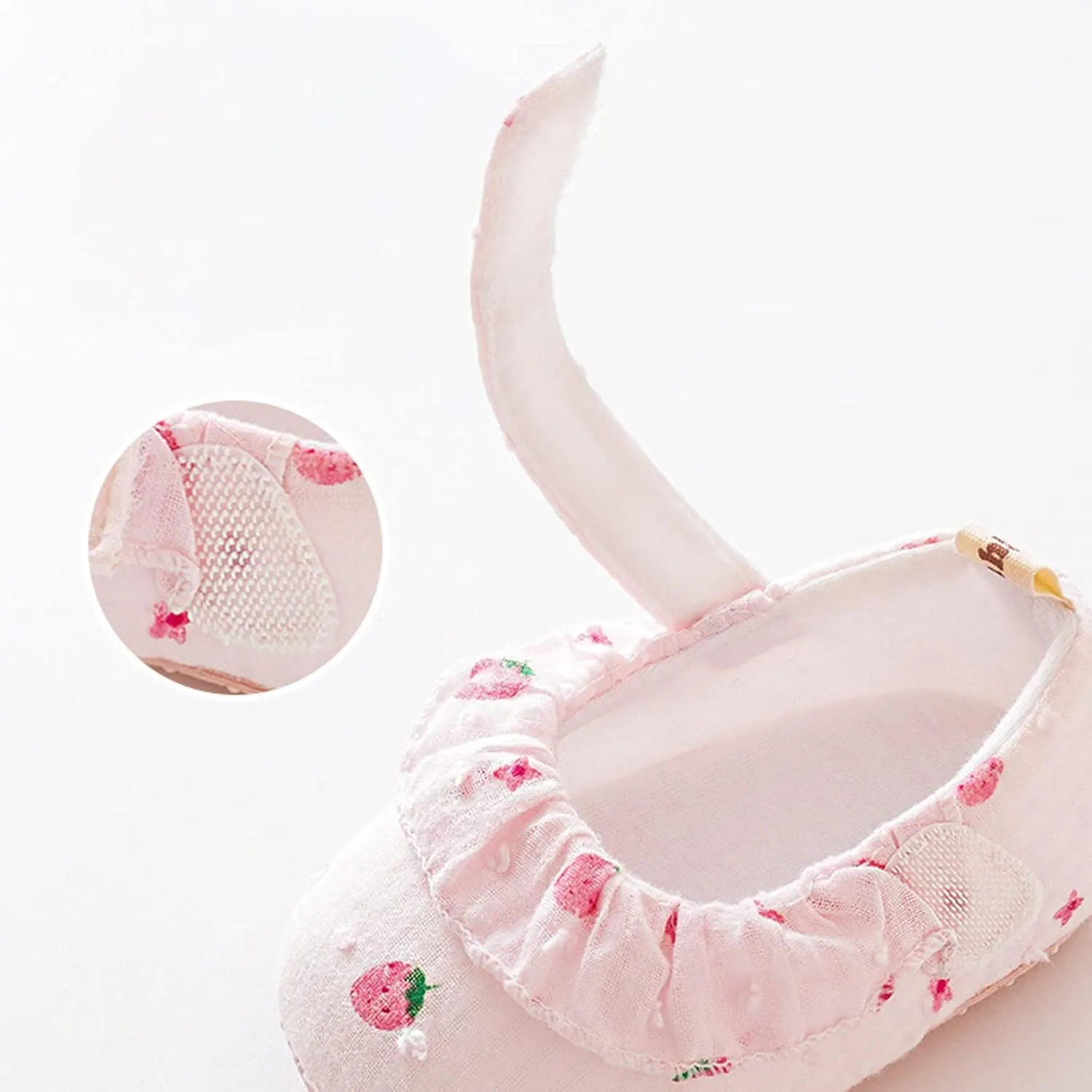Toddler Infant Shoes Strawberry Prints Soft Non Slip Socks Baby Floor Sandals Socks Toddler Girl Cute Dress Shoes
