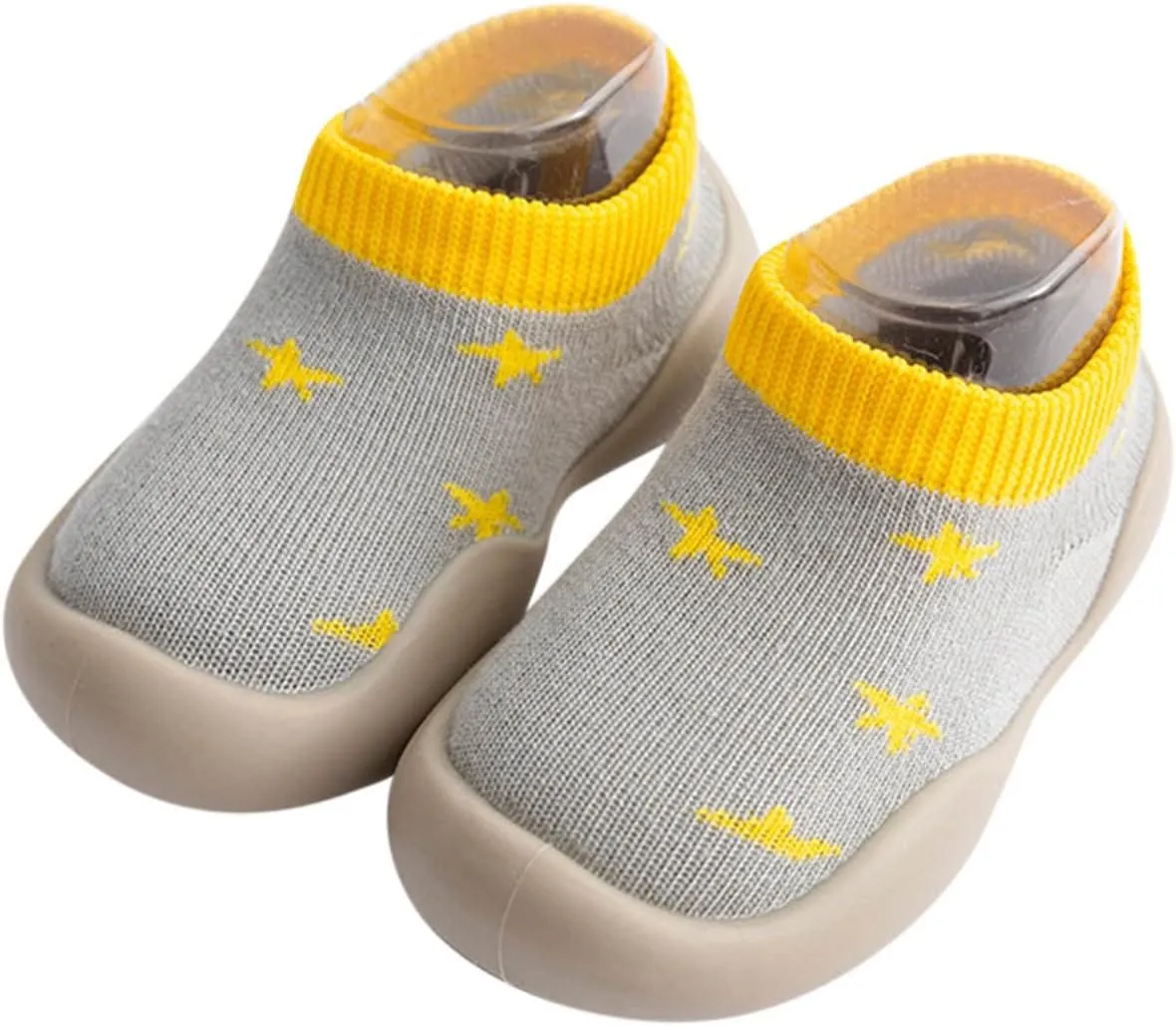 Toddler Sock Shoes,Infant Boys Girls Animal Cartoon Socks Shoes Fleece Warm Floor Socks Non Slip Sock Shoes B