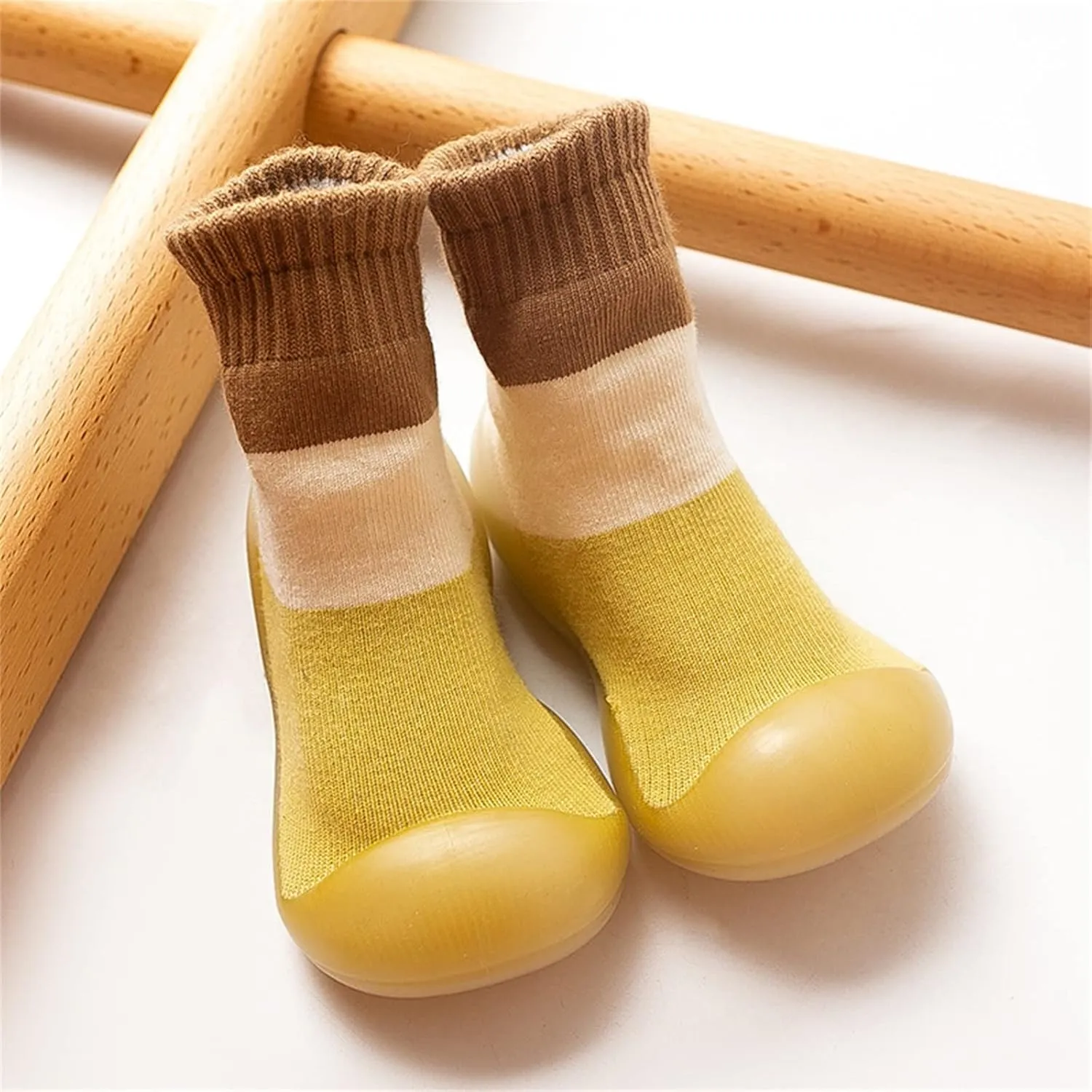 Toddler Sock Shoes,Infant Boys Girls Shoes First Walkers Contrast Color Antislip Socks Shoes Prewalker Sneaker Booties