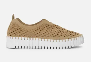 Tulip 3373 - The On-The-Go-Platform-Slip-On in Latte