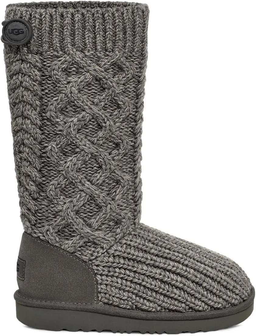 UGG Classic Cardi Cabled Knit K Girls Boot