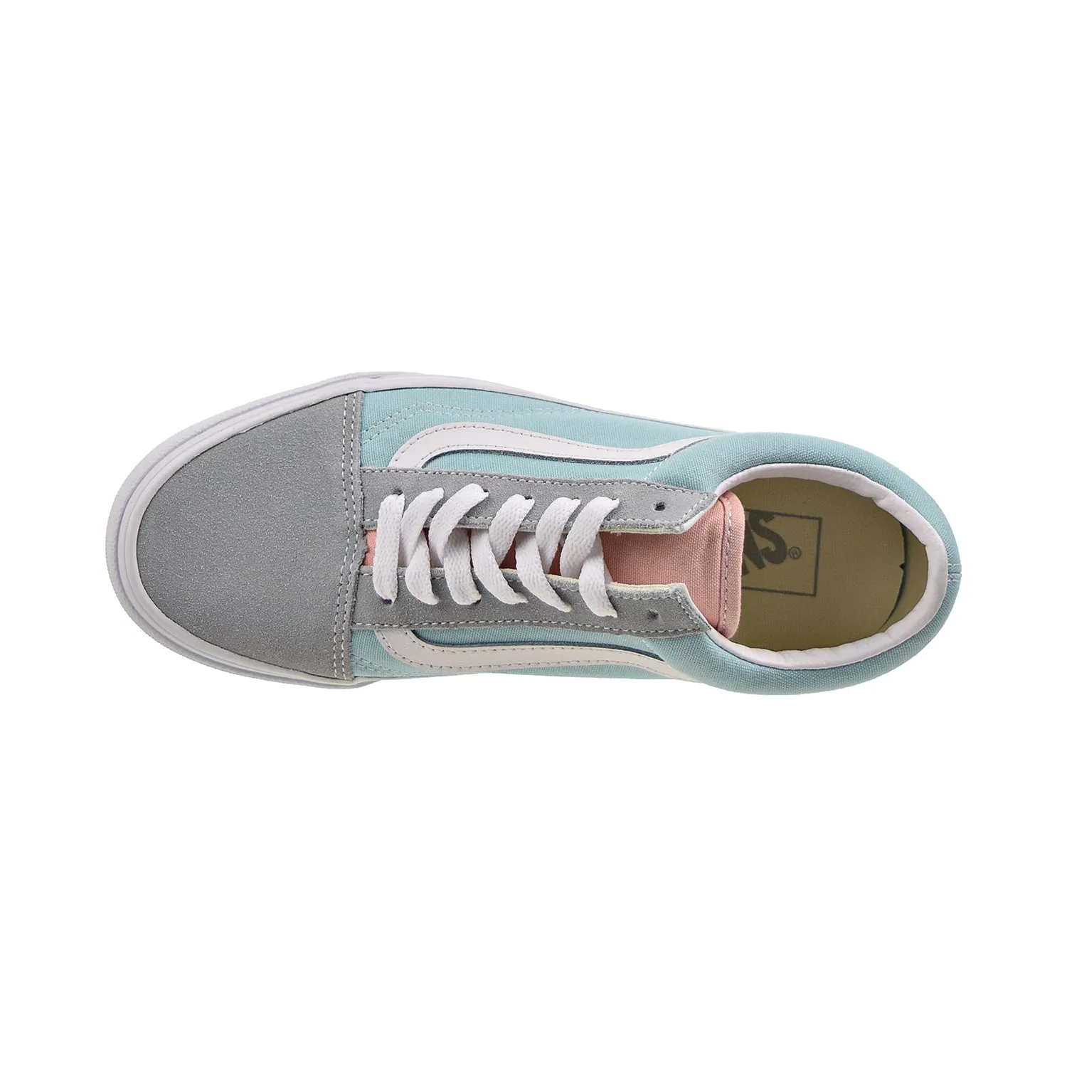 Vans Color Block Old Skool Platform Men's Shoes Pastel-True White