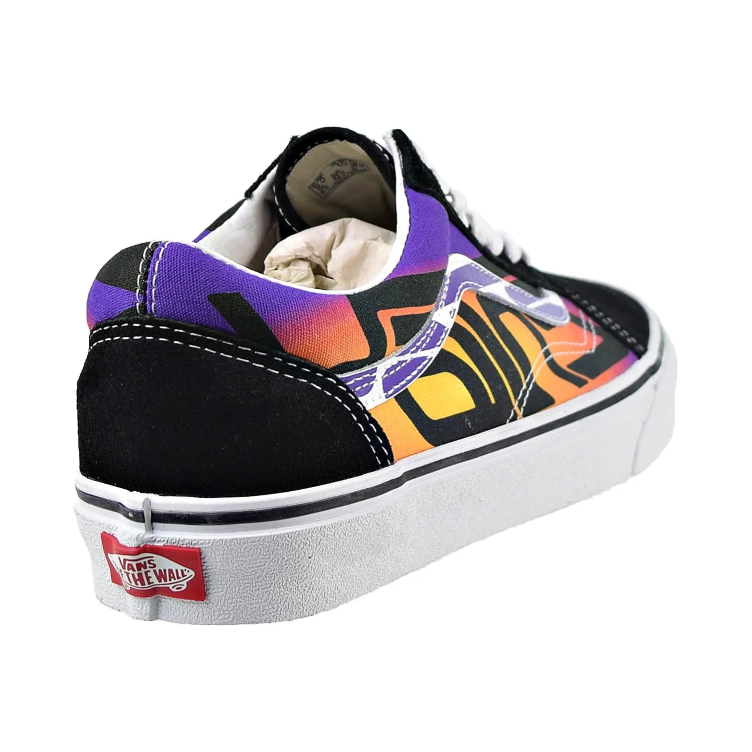 Vans Graphic Check Old Skool Men's Shoes Black-Multi