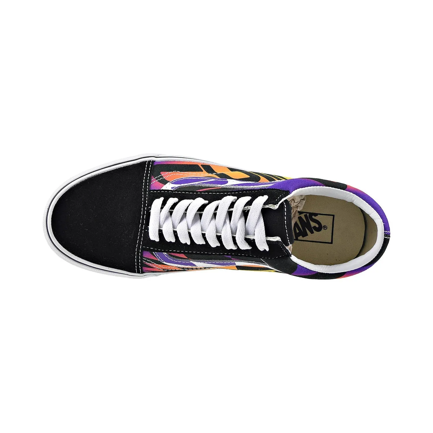 Vans Graphic Check Old Skool Men's Shoes Black-Multi