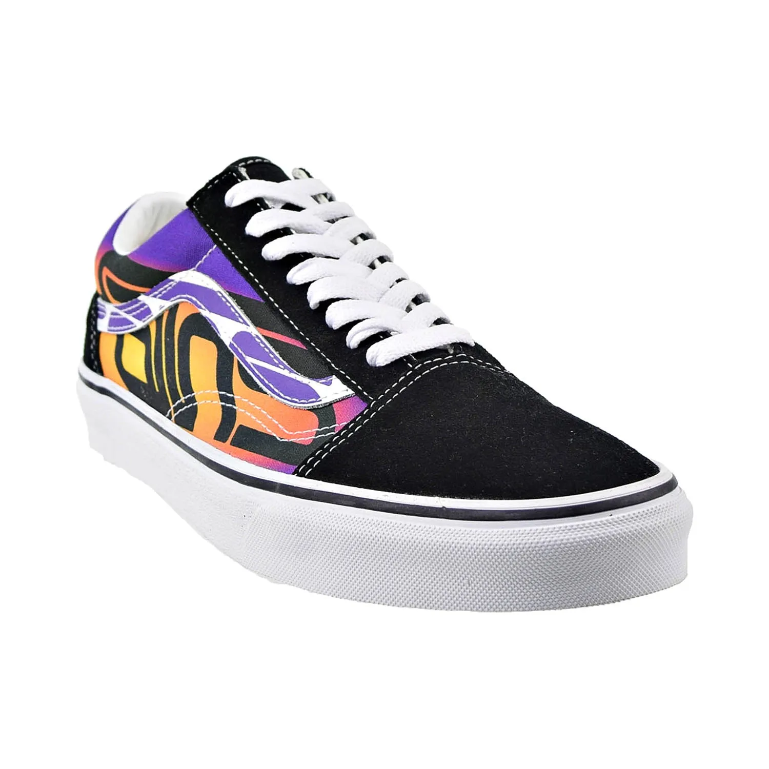 Vans Graphic Check Old Skool Men's Shoes Black-Multi