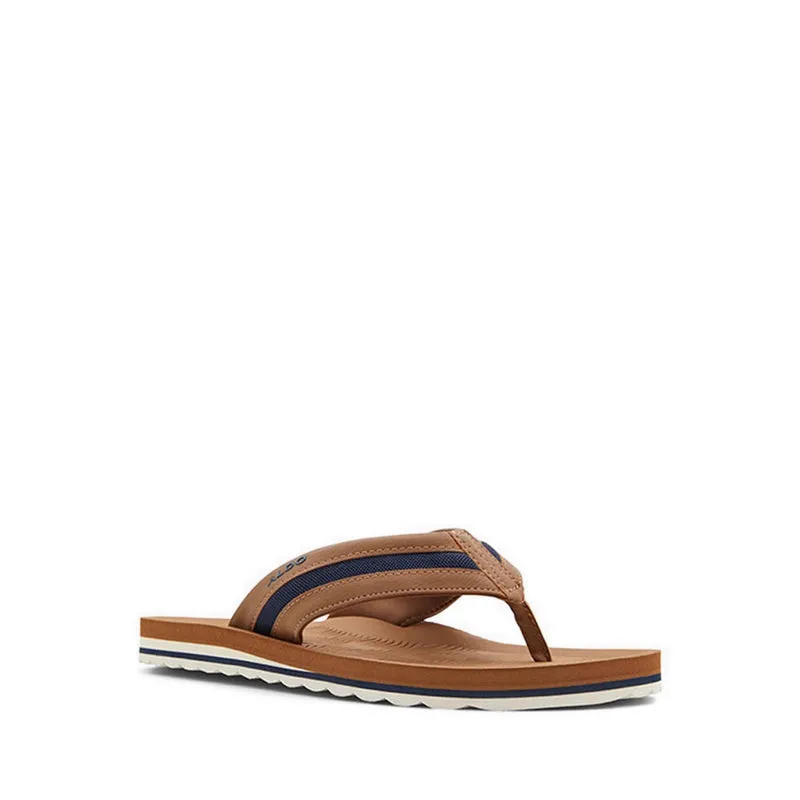 Vovchenko Men Thong Flat Sandal - Cognac