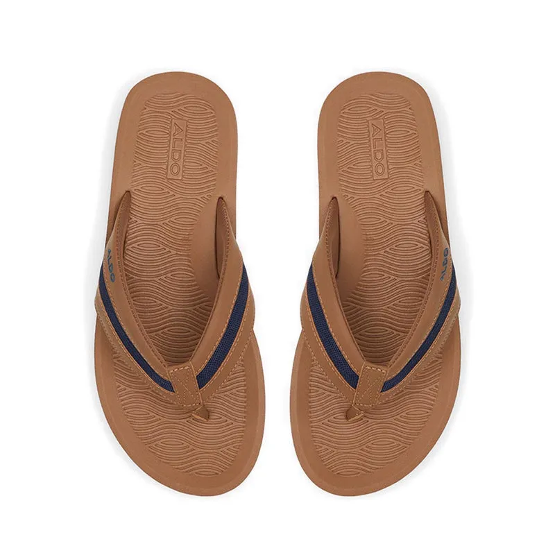 Vovchenko Men Thong Flat Sandal - Cognac