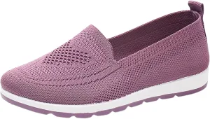 Wedge Sneakers for Women Trendy Mesh Walking Sneakers Breathable Tennis Shoes Casual Running Sandals Slip On Loafers