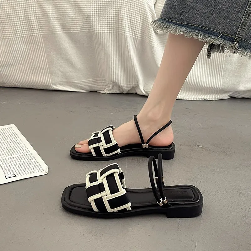 Wholesale Flat Versatile Roman Sandals