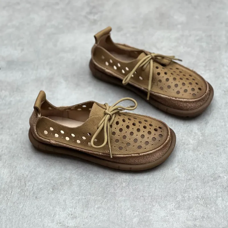 Women Casual Soft Hollow-out Flat Shoes