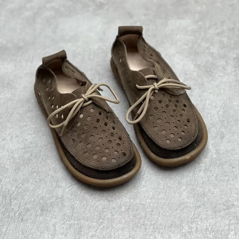 Women Casual Soft Hollow-out Flat Shoes