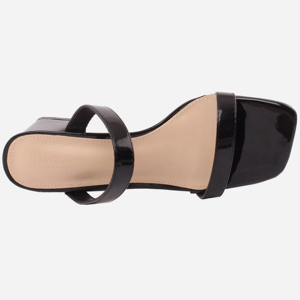 Women "HALLE" Wide Fit Block Heel Sandals