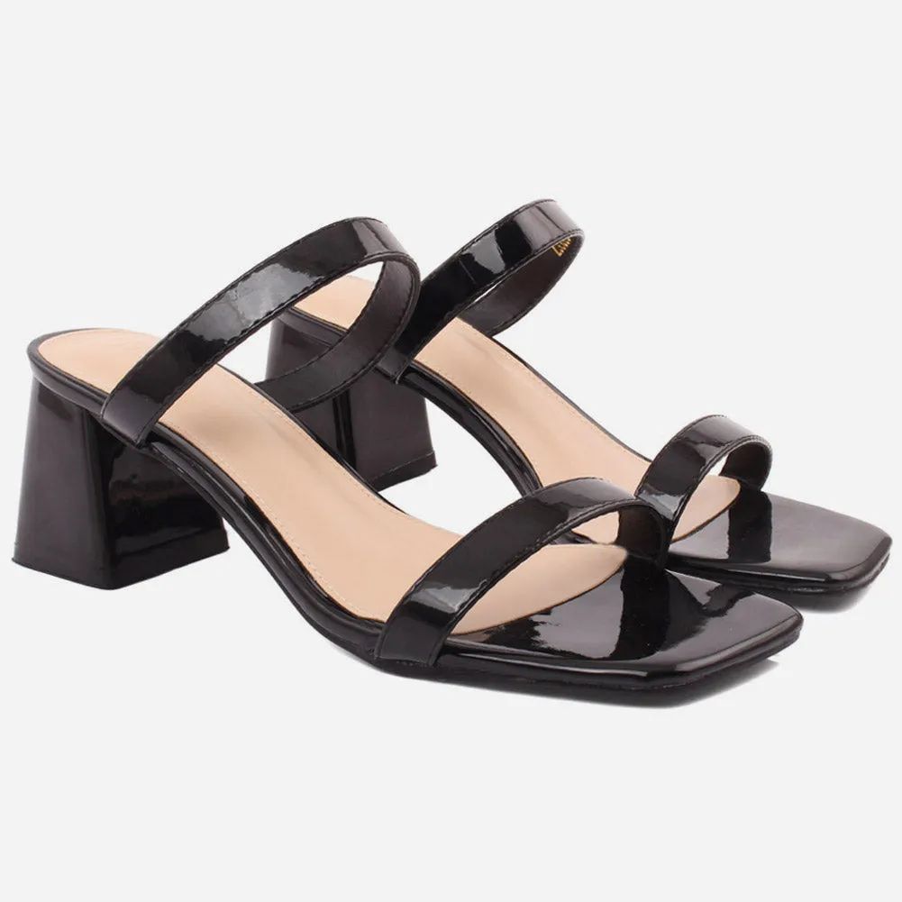 Women "HALLE" Wide Fit Block Heel Sandals
