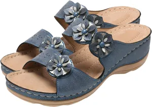 Womens Orthopedic Flip Flops with Arch Support Recovery Sandals Comfortable Walking Shoes Summer Beach Casual Yoga Mat Cushion Lightweight Thong Sandals