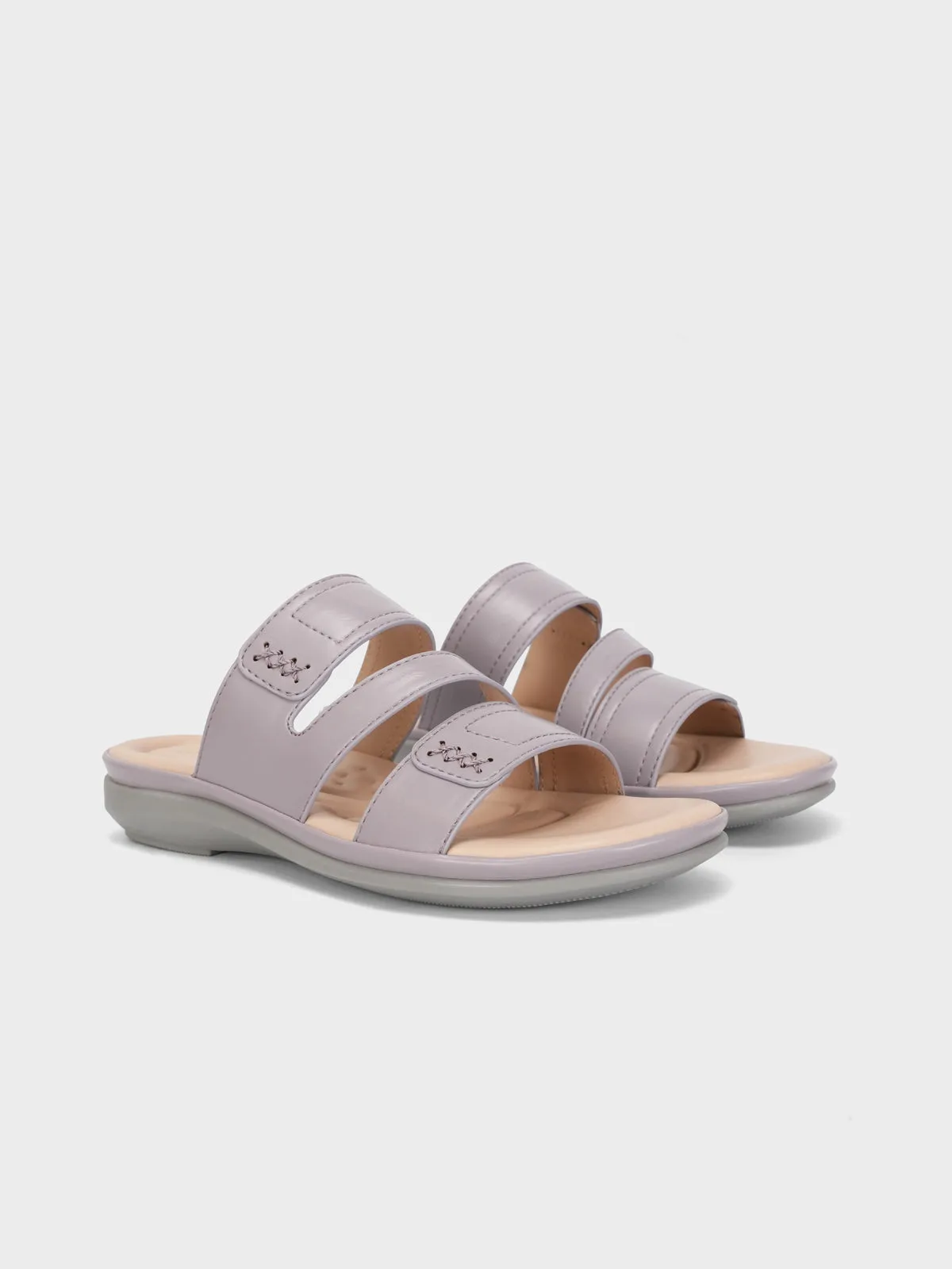 Women's "EMANI" Casual Open Toe Slippers